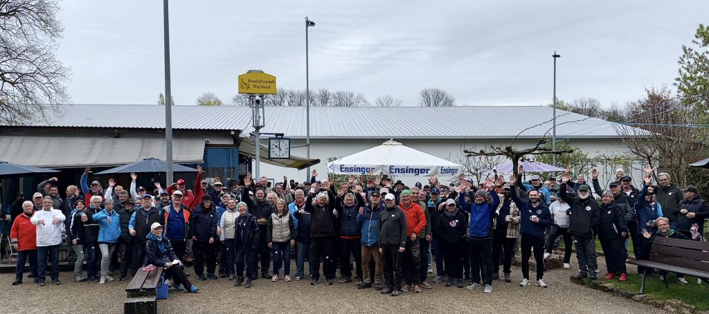 Wiesloch, Boule, Turnier, Teilnehmer