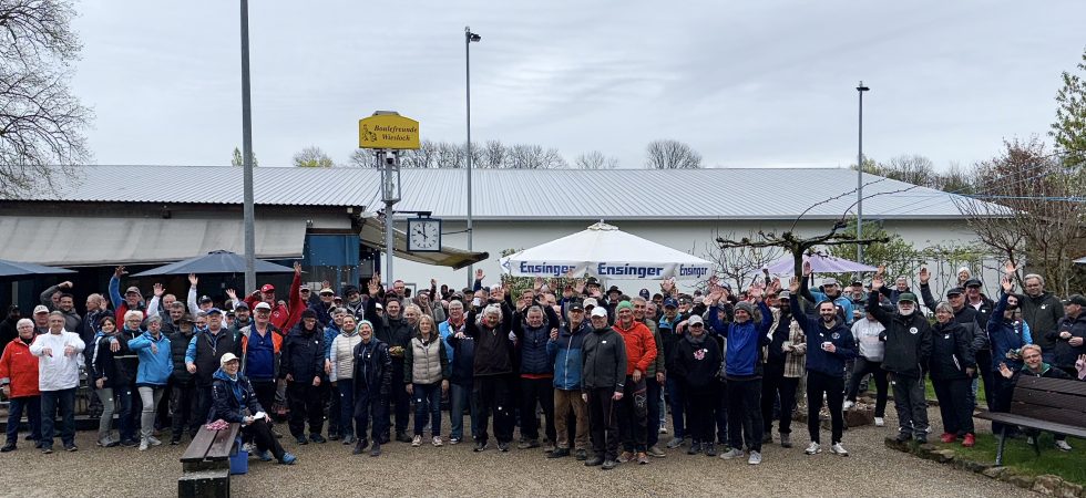 Wiesloch, Boule, Turnier, Teilnehmer